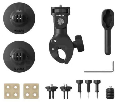 Accesorii camere actiune - Insta360 Motorcycle Bundle kit montare pentru motocicleta
