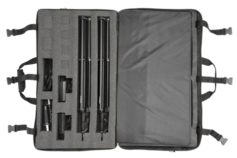 Nanlite LumiPad 25 kit de 2 panouri LED cu stative si geanta [2]