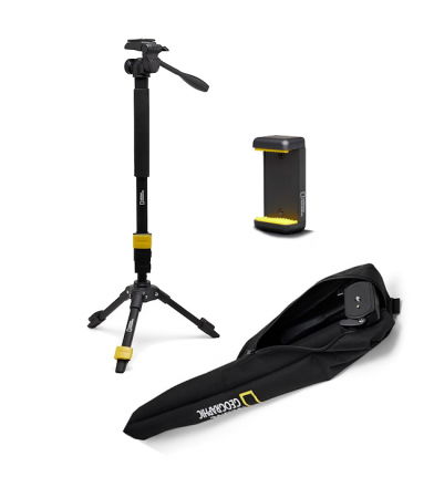 Accesorii aparate foto - NG Monopied convertibil cu husa si baza