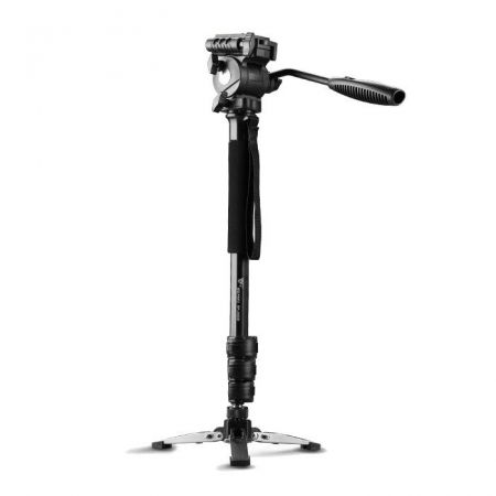 Monopiede video fluide - WT-3958M Monopied video cu cap si baza