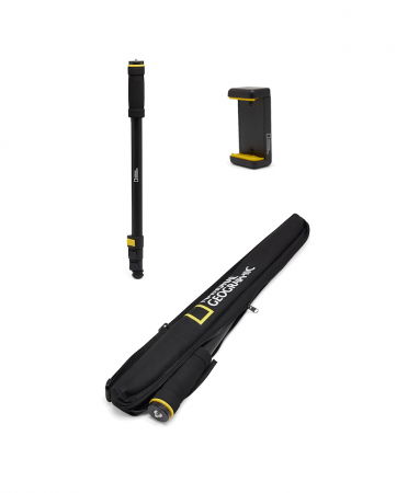 Accesorii aparate foto - NG Monopied foto cu husa si suport smartphone
