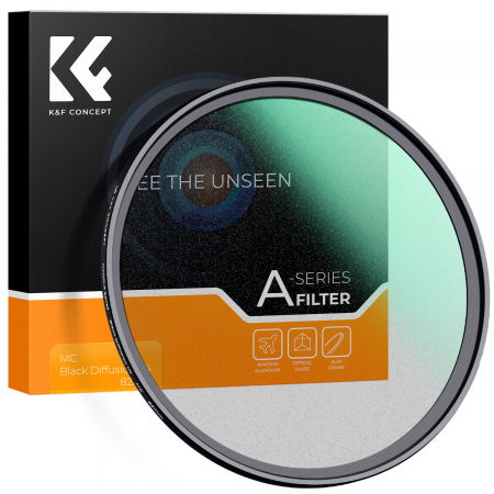 Filtre filet - K&F Concept Black Mist HD Nano MC filtru corectie 1/4 82mm