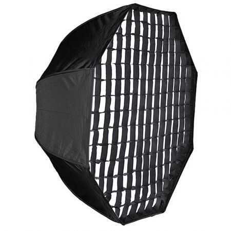 Softboxuri - Tolifo softbox octogonal cu grid montura Bowens 120 cm