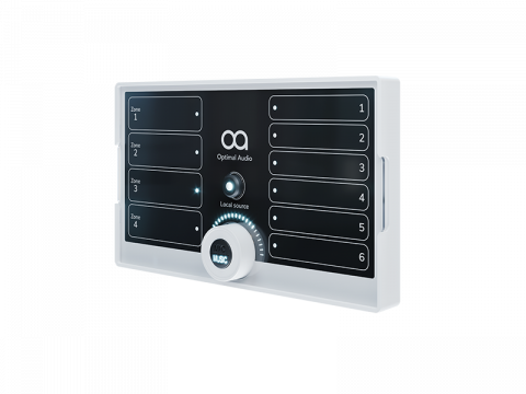 Echipamente audio - Optimal Audio ZonePad 4 panou de control pe perete pentru 4 zone