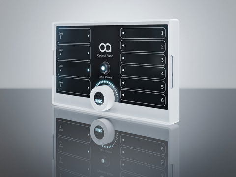 Optimal Audio ZonePad 4 panou de control pe perete pentru 4 zone [1]