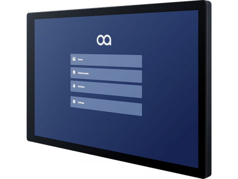 Echipamente audio - Optimal Audio ZonePad 8 panou de control tactil pentru 8 zone