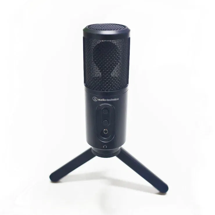 Microfoane - Pachet Audio-Technica ATR2500x Microfon USB cu filtru Pop si suport anti-soc