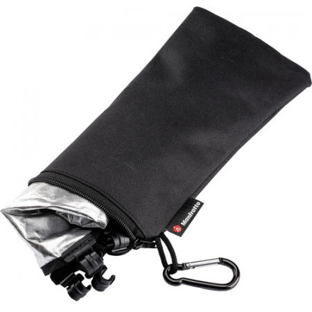Panza difuzie Manfrotto HaloCompact Plus (argintiu/alb, 38") [1]