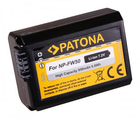 Patona Acumulator replace pentru Sony NP-FW50 950mAh [1]