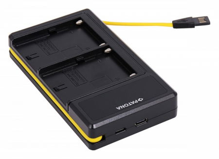 Patona Incarcator Dual Led USB NP-FM50 NP-F550 NP-F750 NP-F970 [4]