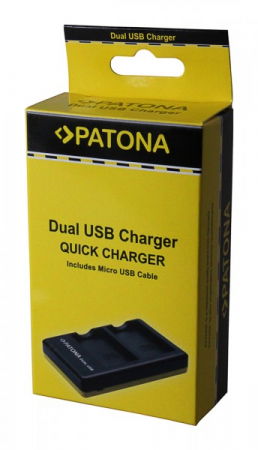 Patona Incarcator Dual Rapid cu Micro USB Nikon EN-EL15 [2]