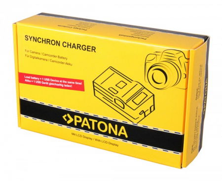 Patona Incarcator LCD Syncron USB pentru Sony NP-FW50 [3]