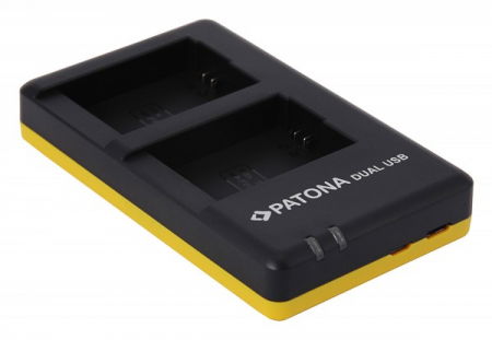 Patona Incarcator Rapid Dual USB pentru Sony NP-FW50 cu Cablu Micro USB [1]
