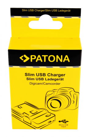 Patona Incarcator Slim micro-USB pentru Sony NP-F550 [2]