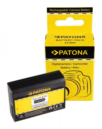 Acumulatori dedicati - Patona LP-E10 Acumulator replace Canon EOS