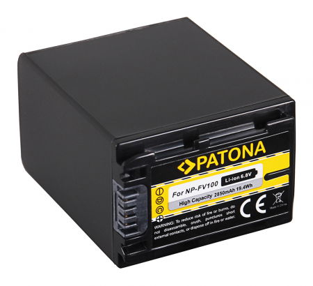 Patona acumulator Sony HDR-CX110 HDR-CX170 NP-FV30 NP-FV50 NP-FV100 [3]