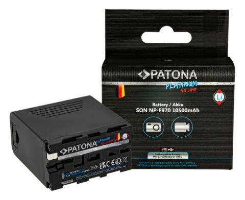 Accesorii aparate foto - Patona platinum acumulator cu usb-c pentru sony np-f970