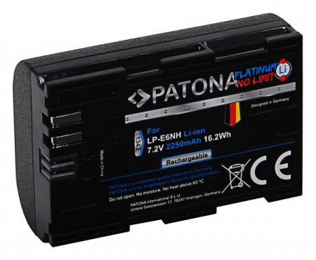 Patona Platinum LP-E6NH acumulator pentru Canon R [1]