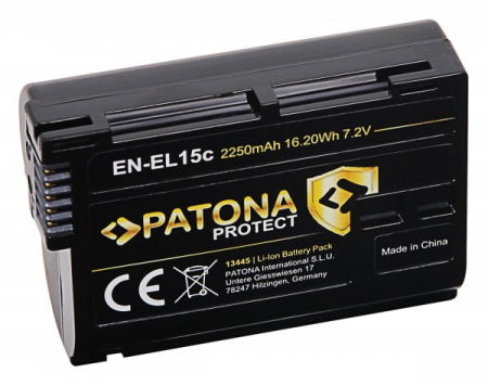 Patona Protect EN-EL15C acumulator pentru Nikon Z [1]