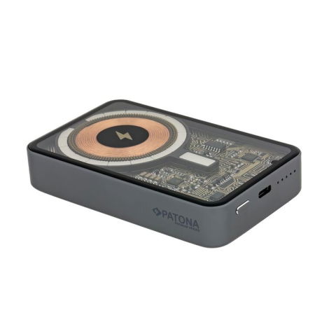 Patona powerbank Premium 10.000 mAh cu incarcare magnetica 20W [2]