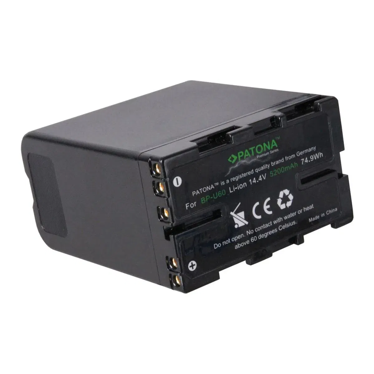 Acumulatori dedicati - Patona Premium BP-U60 5200mAh