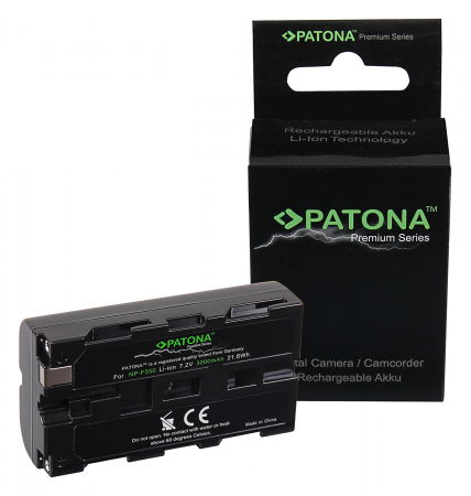 Acumulatori dedicati - Patona Premium Acumulator Sony NP-F550 F330 F530 F750 F930 F920 F550