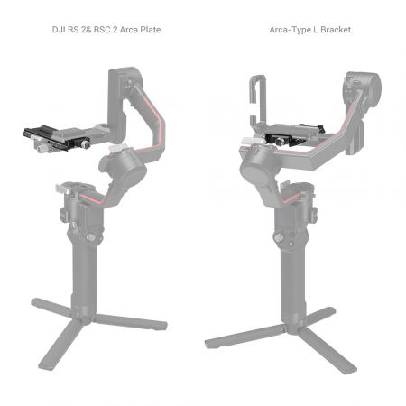 Placuta de eliberare rapida SmallRig cu Arca-Swiss pentru DJI RS 2/RSC 2/Ronin-S / RS 3 / RS 3 Pro 3061 [5]