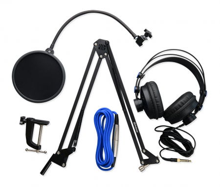 Brate si prinderi - Presonus Brat de microfon cu casti si filtru Pop