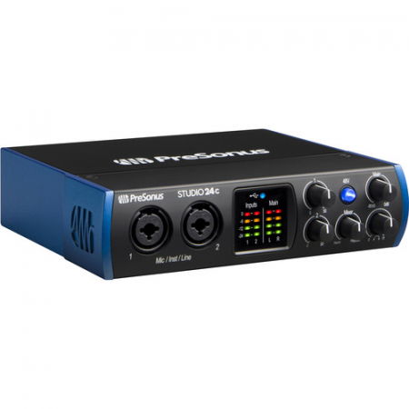 Interfete/mixere audio - Presonus Studio 24C interfata audio USB-C