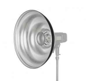 Reflectoare - Quadralite Beauty Dish Wave 42cm Argintiu montura Bowens