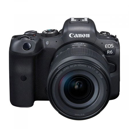 Canon EOS R6 Aparat Foto Mirrorless 20.1 MP Full-Frame 4K Kit cu Obiectiv RF 24-105mm F/4-7.1 IS STM [2]