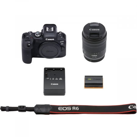 Canon EOS R6 Aparat Foto Mirrorless 20.1 MP Full-Frame 4K Kit cu Obiectiv RF 24-105mm F/4-7.1 IS STM [5]