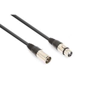 Cabluri si adaptoare microfoane - Cablu audio microfon XLR tata - XLR mama 1.5 m