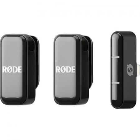 Rode Wireless Micro sistem de microfon wireless ultracompact pentru 2 persoane USB-C (2,4 GHz, negru) [1]