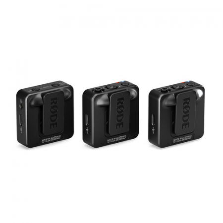 Rode Wireless Go III Sistem de microfon wireless pentru 2 persoane (2,4 GHz, negru) [3]
