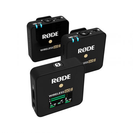 Rode Wireless GO II Sistem Microfon Wireless Dual Digital Kit cu 2 Transmitatoare