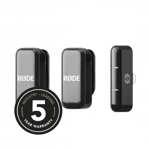 Lavaliere - Rode Wireless Micro sistem de microfon wireless ultracompact pentru 2 persoane lightning (negru)
