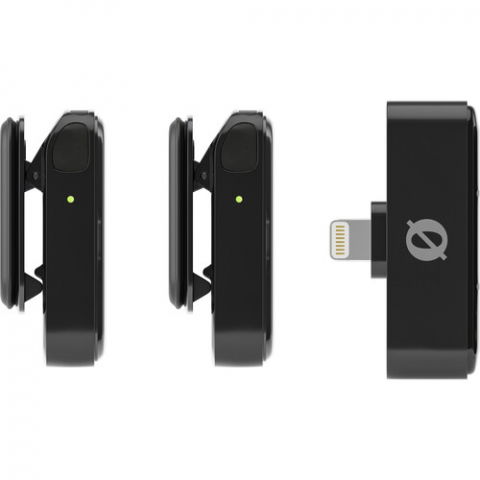 Rode Wireless Micro sistem de microfon wireless ultracompact pentru 2 persoane lightning (negru) [1]