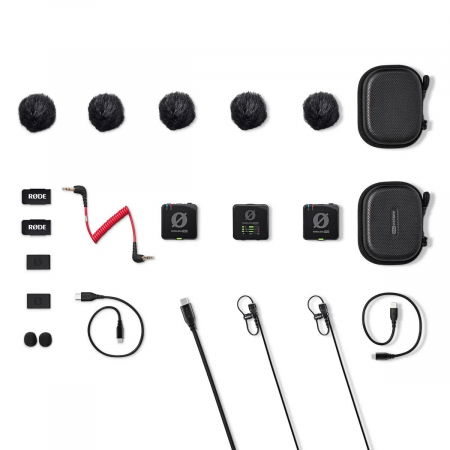Rode Wireless Pro Sistem Microfon Wireless Dual cu accesorii [17]