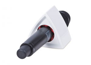 Rycote suport triunghilar logo brand reporter microfon alb [2]