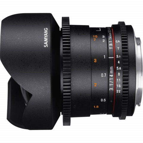 SAMYANG OBIECTIV 14MM T/3.1 (MONTURA MFT) [3]