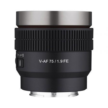 Obiective foto Mirrorless - Samyang V-AF 75mm T1.9 Obiectiv Cinematic AF Montura Sony FE
