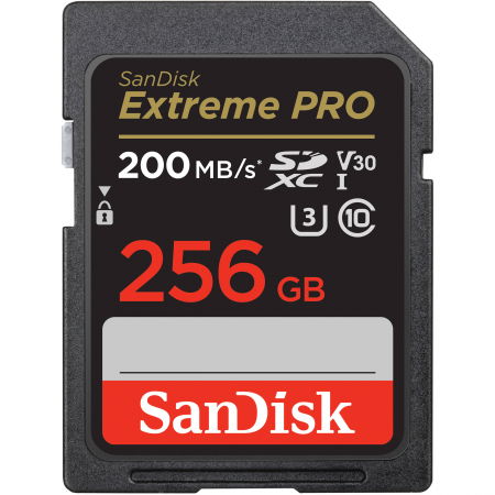 Carduri memorie - Sandisk Card memorie 256GB de 200MB/s UHS-I SDXC
