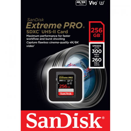 Sandisk Extreme PRO 256GB UHS-II 300MB/s V90 [2]