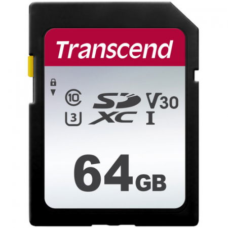 Accesorii aparate foto - Transcend Silver 300S SD UHS-I (V30) 64GB