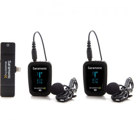 Echipamente audio - Saramonic Blink 500 ProX B4 microfon wireless dual (Lightning)