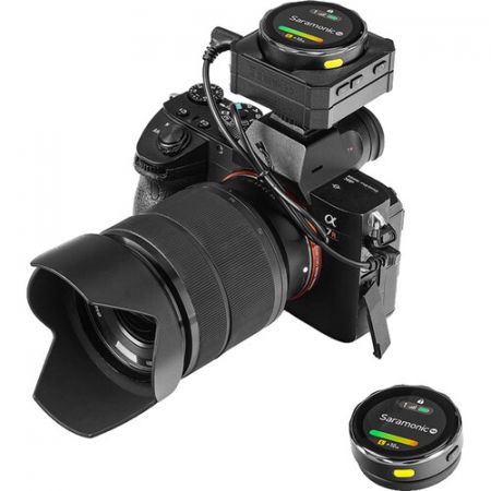 Saramonic Blink Me Sistem de microfon wireless cu clips pentru 2 persoane [3]