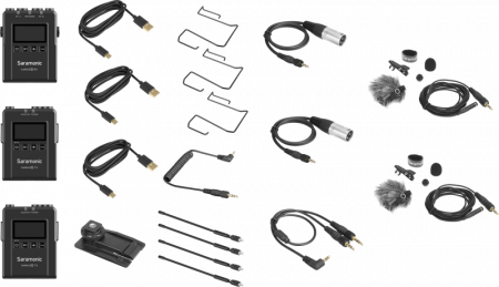 Saramonic UWMic9S Kit2 Sistem de microfon Omni wireless pentru 2 persoane [1]