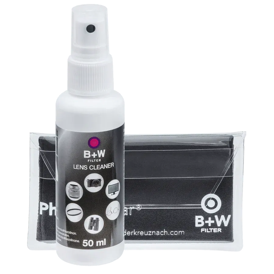 Schneider B+W Kit solutie de curatare + microfibra [1]