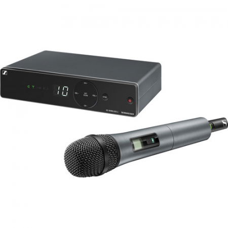 Microfoane - Sennheiser Set vocal XSW 1-825-A UHF cu microfon dinamic E825 (A: 548 pana la 572 MHz)